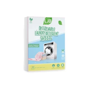 Eco friendly Biodegradable Disposable Laundry Detergent Sheet Strips with 50% 80% for Ingredients