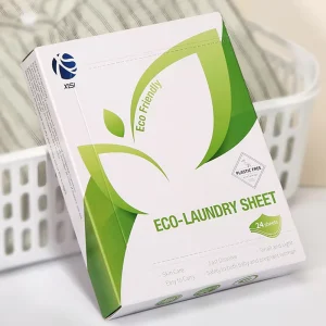 Eco friendly Biodegradable Laundry Detergent Sheet Strips