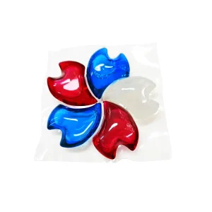 Eco-friendly Custom Apparel Laundry Detergent Pods Gel Stain Removal Floral Scent Custom Color High Active Ingredients Automatic