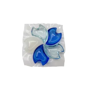 Eco friendly Disposable Laundry Detergent Liquid Pods for Apparel Anti Bacterial & Deep Clean 5 in 1