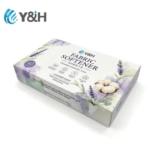 Eco friendly Lavender Scent Disposable Laundry Softener Sheets