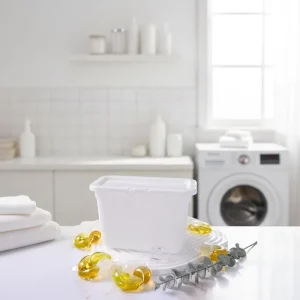 Environmentally Friendly Disposable Eco Friendly Cleaning Decontamination 4 in 1 Laundry Gel Capsules Liquid Detergent for