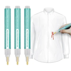 Fabric Stain Remover Remove Grease Stains Portable No Rinse White Fabric Stain Remover