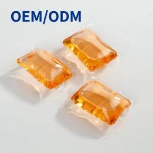 Factory 10 Grams Eco Friendly Laundry Detergent Capsules Strong Cleaning Power with Lavender Fragrance for Apparel