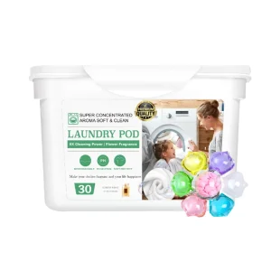 Factory 3 in 1 Color Protection Stain Removers Laundry Capsule Pods Eco Friendly Laundry Detergent Pods Personalized