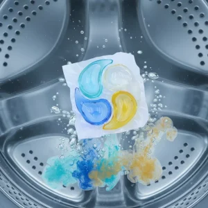 Factory Eco Friendly Disposable Deep Clean Anti Bacterial 4 in 1 Laundry Detergent Pods with Floral Scent
