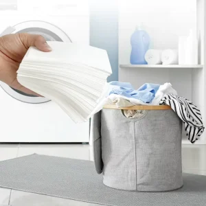Factory Eco Friendly Machinery Laundry Detergent Sheets Easy To Rinse Laundry Tablets