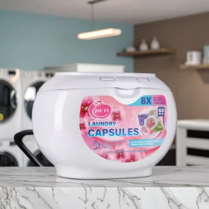 Factory Manufacturer 5 in 1 8g Laundry Pods Eco Friendly Hypoallergenic Long Lasting Fragrance Easy Dissolve Low MOQ USA Market