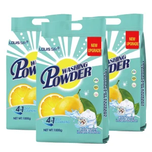 Factory Manufacturer Wash Clothes Powder Soap Washing Powder Laundry Powder with Strong Perfume