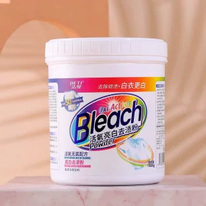 Factory Supply 1000g Oxygen Bubble Powder Custom Logo Private Label Oxygen Bleach Detergent Fast Dissolving & Eco Certified