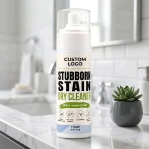 Factory Supply OEM Eco Friendly 5 Fl oz Gentle Dry Stain Remover Shoe Care Cleaner for Clothing Fabric Footwear Bulk Supply