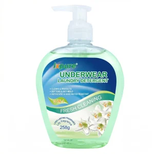 Factory Supply OEM Ixpure Underwear Laundry Detergent Liquid 258g 3 in 1 Formula Deep Cleaning Stain Remover 30%-50% for