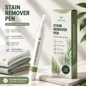 Fast Acting Stain Remover Pen for Clothing Travel Friendly Fabric Cleaner Removes Fresh Spots and Everyday Stains
