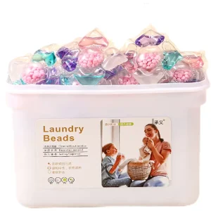 Five in One Boxed Long Lasting Fragrance Laundry Beads Concentrated Softening Decontamination Detergent Pods Manufacturer