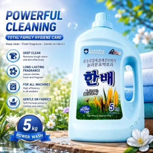Floral Fragrance 5L Household Laundry Detergent Factory OEM