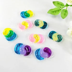 Floral Scent 3 in 1 Laundry Pods High Quality Bioenzymes Bluk Capsule Lessive Scent Nature Detergent Pods