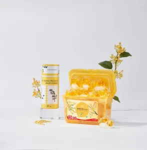 Floral Scent Laundry Pods 3 in 1 Antibacterial Anti Mite Fabric Softener with Long Lasting Fragrance Scent Beads Set