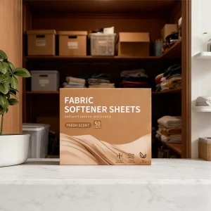 Floral Scented Dryer Fabric Softener Sheets Clothing Fragrance Enhancement Fabric Tumble Dryer Sheets