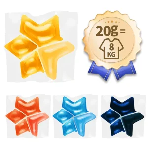 Free Sample 20g Cost Effective Bulk Economy Pack Family Size Large Package Laundry Detergent Pods for Large Families