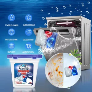 Free Sample 5 in 1 Multi Action Kitchen Dishwasher Detergent Pods Fast Dry Formula Gel Dishwasher Pods