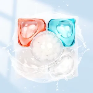 Free Sample Customizable Water Soluble Capsules with Long Lasting Fragrance Beads 99% Mite Removal Odor Blast & Color Protection