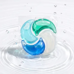 Free Sample Eco Friendly 4 in 1 Laundry Capsules 12g Swiss Fragrance Oil Deep Stain Removal Safe for Mother and Baby Laundry Gel