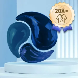 Free Sample Eco Friendly Disposable 20g Laundry Detergent Pods with Quick Dry Fabric Breathable & Fast Drying for Athletic Wear