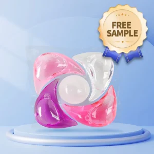 Free Sample Premium Concentrated 15g Perfume Scented Laundry Pods Detergent Capsules for Home Hotel and Commercial Washing
