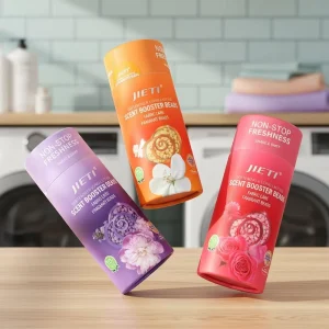 Free Sample Premium Eco Paper Tube Laundry Scent Booster Beads 220g Long Lasting Fragrance High Quality OEM ODM Supported