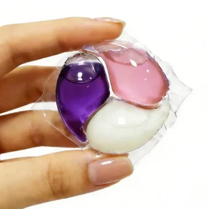 Free Samples 15g Super Strong Cleaning Power Long Lasting Fragrance Washing Pods Laundry Detergent Capsules
