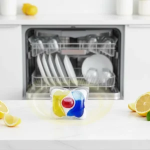 Free & clear Eco friendly Dishwashing Pods Certified Biobased Dishwasher Pods for Washing Dishwasher