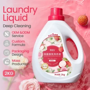 Fruity Liquid Laundry Detergent for Sensitive Skin