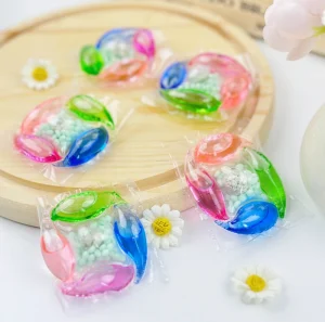 Gel Detergent Capsules Washing Pods Laundry Washing Liquid Detergent Soap Scent Natural Laundry Detergent Pods