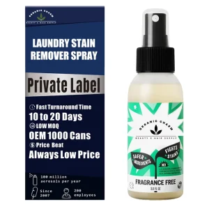 Gentle Fragrance Free Stain Remover Spray for Baby and Pet Stains With Clean Simple Ingredients Powerful yet Safe on Fabrics