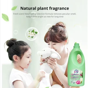 Gentle Mild Portable Fabric Softener for Apparel Eco Friendly Liquid with Long Lasting Natural Fragrance Anti Static Properties