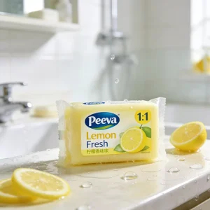 Good Fragrance Lemon Fresh Eco Friendly Hypoallergenic Solid Laundry Detergent Soap Bar with Refined Quality