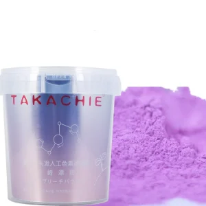 Hair Bleaching Powder No Damage to Hair One Step Bleach Above 9+ Degree SANQI Violet Artificial Pigment Remover Bleach Powder
