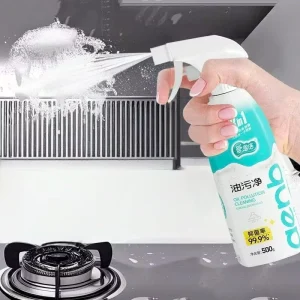Heavy Oil Stain Grease Remover Powerful Degreaser Spray 5% 15% Active Ingredients 500g ISO9001 ISO14001 Certified Kitchen