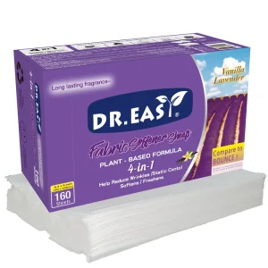 High Bouquet Scent Laundry Fabric Dryer Sheets Soft Tremble Dryer Sheets for Fresh Cloths Lavender Laundry Sheet