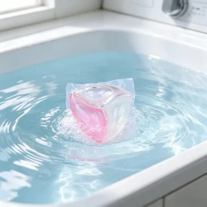 High Efficiency Disposable Apparel Laundry Capsules Low Suds Formula Deep Clean Custom Fragrance Eco Friendly