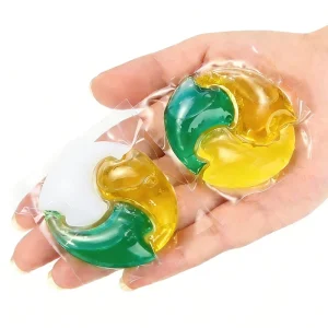 High Efficiency Eco Friendly Cleaner Liquid Detergent Pods Capsules Laundry Detergent Pacs