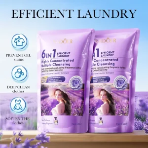 High Performance Customized Lavender Fragrance Laundry Detergent Liquid For Washing Clothes