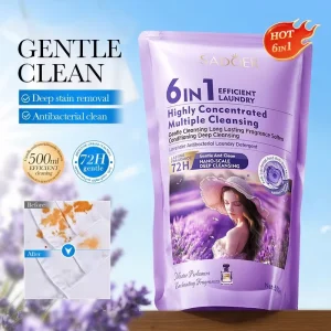 High Performance Customized Lavender Fragrance Laundry Detergent Liquid for Washing Clothes