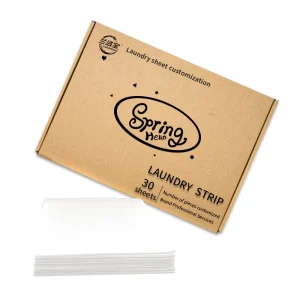 High Pro Solid Lavender Deep Cleaning Organic Dissolvable Eco Friendly Scented Paper Disposable Apparel Laundry Detergent Sheets