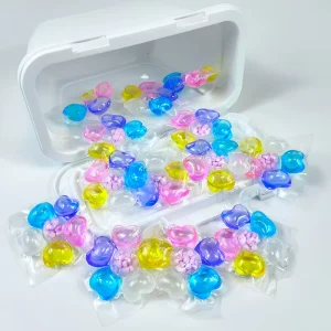 High Quality 6 in 1 Gentle Cleaning Laundry Beads Including Fragrance Enhancement Beads Laundry Pods