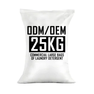 High Quality Eco Friendly White 25kg Bulk High Foam Laundry Detergent for Apparel Washing Powder