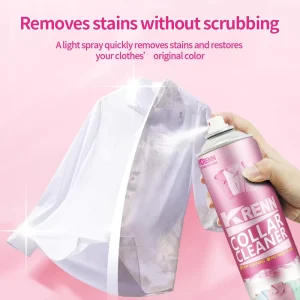 High Quality Powerful Clothing Cleaning Spray Shirt Collar and Cuff Stain Remover Clothing Detergent