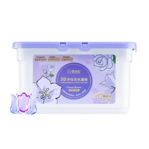 High Quality Sustainable Biodegradable Laundry Pods Deep Clean Low Foam Multi Enzymes Disposable Laundry Capsules