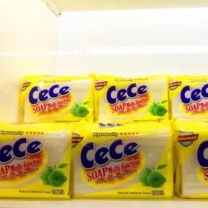 Hight Quality Lemon Scent Laundry Soap CeCe Brand Multi Function White Soap Bar