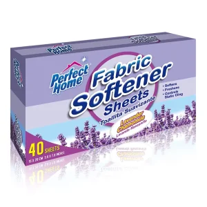 Home Essentials Scented Fabric Softener Dryer Sheets Fabric Softener Factory Direct Sales